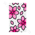 Flower bling crystal cases covers for your mobile phone model - Rose EB005