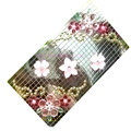 Flower 3D bling crystal cases skin for your mobile phone model - Pink