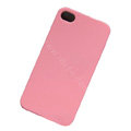 Ultrathin Color Covers Hard Back Cases for iPhone 4G - Pink
