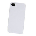 Ultrathin Color Covers Hard Back Cases for iPhone 4G - White