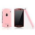 Nillkin Bright side skin cases covers for Sony Ericsson MT15i XPERIA Neo Halon - Pink