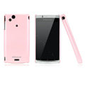 Nillkin Bright side skin cases covers for Sony Ericsson Xperia Arc LT15I X12 - Pink