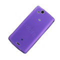 Nillkin matte scrub skin cases covers for Sony Ericsson Xperia Arc LT15I X12 - Purple
