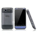 Nillkin scrub skin silicone cases covers for HTC Salsa G15 C510e - Black