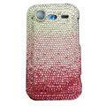 Bling crystals diamonds cases covers for HTC Incredible S S710e G11 - Gradient pink