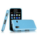 Imak Ultrathin Jelly Cases Covers for Samsung Galaxy Ace S5830 i579 - Blue (Screen protection film)