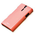 ROCK hard skin cases covers for Sony Ericsson LT26i Xperia S - Red