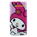 Cartoon Hat girl Hard Cases Covers for Sony Ericsson Xperia Arc LT15I X12 LT18i - Pink