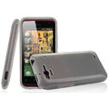 IMAK Ultrathin Scrub Soft Cases Covers for HTC Rhyme S510b G20 - White