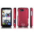 IMAK Ultrathin Matte Color Covers Hard Cases for Motorola Defy ME525 MB525 - Red