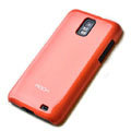 ROCK Colorful Glossy Cases Skin Covers for Samsung i929 Galaxy S II DUOS - Red