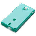 ROCK Colorful Glossy Cases Skin Covers for Sony Ericsson MT27i Xperia sola - Blue