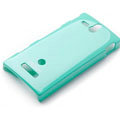 ROCK Colorful Glossy Cases Skin Covers for Sony Ericsson ST25i Xperia U - Blue