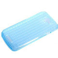 ROCK Magic cube TPU soft Cases Covers for HTC One S Ville Z520E - Blue