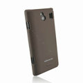Nillkin Super Matte Hard Cases Skin Covers for Samsung i8700 Omnia 7 - Brown