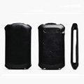 ROCK Flip leather Cases Holster Skin for BlackBerry 9900 - Black