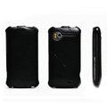 ROCK Flip leather Cases Holster Skin for HTC Z715e Sensation XE G18 - Black