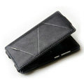 ROCK Flip leather Cases Holster Skin for Nokia N9 - Black