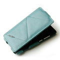 ROCK Flip leather Cases Holster Skin for Nokia N9 - Blue