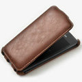 ROCK Flip leather Cases Holster Skin for Samsung i9103 Galaxy R - Coffee