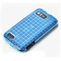 ROCK Magic cube TPU soft Cases Covers for Motorola ME865 - Blue