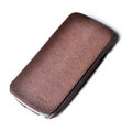 ROCK Side Flip leather Cases Holster Skin for Samsung i9250 GALAXY Nexus Prime i515 - Coffee