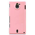 Nillkin Colorful Hard Cases Skin Covers for Sony Ericsson MT27i Xperia sola - Pink