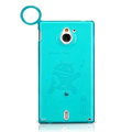 Nillkin La Q Super Matte Cases Skin Covers for Sony Ericsson MT27i Xperia sola - Blue