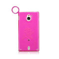 Nillkin La Q Super Matte Cases Skin Covers for Sony Ericsson MT27i Xperia sola - Pink