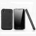 Nillkin Super Matte Hard Cases Skin Covers for Samsung i9018 Galaxy S - Black
