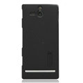 Nillkin Super Matte Hard Cases Skin Covers for Sony Ericsson ST25i Xperia U - Black