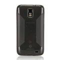 Nillkin Super Matte Rainbow Cases Skin Covers for Samsung i929 Galaxy S II DUOS - Black