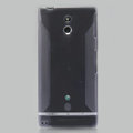 Nillkin Super Matte Rainbow Cases Skin Covers for Sony Ericsson LT22i Xperia P - Gray