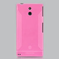 Nillkin Super Matte Rainbow Cases Skin Covers for Sony Ericsson LT22i Xperia P - Pink