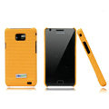 Nillkin leather Cases Holster Covers for Samsung i9100 i9108 i9188 Galasy S2 - Yellow