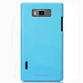 Nillkin Colorful Hard Cases Skin Covers for LG P705 Optimus L7 - Blue