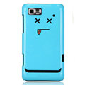 Nillkin Mood Hard Cases Skin Covers for Motorola XT615 - Blue