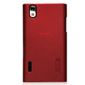 Nillkin Super Matte Hard Cases Skin Covers for LG P940 Prada 3.0 - Red