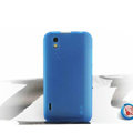 Nillkin Super Matte Rainbow Cases Skin Covers for LG P970 - Blue