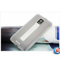 Nillkin Super Matte Rainbow Cases Skin Covers for LG P990 - White