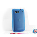 Nillkin Super Matte Rainbow Cases Skin Covers for Motorola Defy ME525 MB525 - Blue