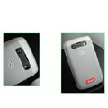 Nillkin Transparent Matte Soft Cases Covers for BlackBerry 9700 - White