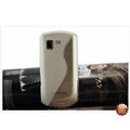 Nillkin Transparent Rainbow Soft Cases Covers for Samsung W609 - White