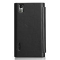 Nillkin leather Cases Holster Covers for LG P940 Prada 3.0 - Black