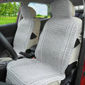 FORTUNE ice silk Five Seat Universal Autos Car Seat Covers - Gray