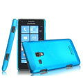 IMAK Ultrathin Matte Color Covers Hard Cases for Samsung S7530 Omnia M - Blue