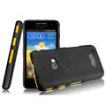 IMAK Ultrathin Matte Color Covers Hard Cases for Samsung i8530 Galaxy Beam - Black