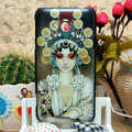 Luxury Painting Actors Hard Cases Skin Covers for HTC X720d One XC - Brown