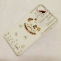 Bling Carousel Crystal Cases Diamond Hard Covers for OPPO Finder X907 - White