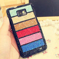 Bling Crystal Cases Pearls Covers for Samsung i9100 i9108 i9188 Galasy S2 SII - Color